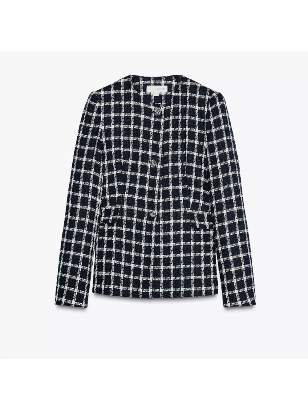 ZARA TEXTURED TAILORED BLAZER